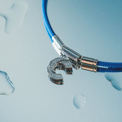 【限定125本受注枠】プロモデル パワードギア OPA ネックレス/ D.BLUE LOOP KALLOS（SILVER）