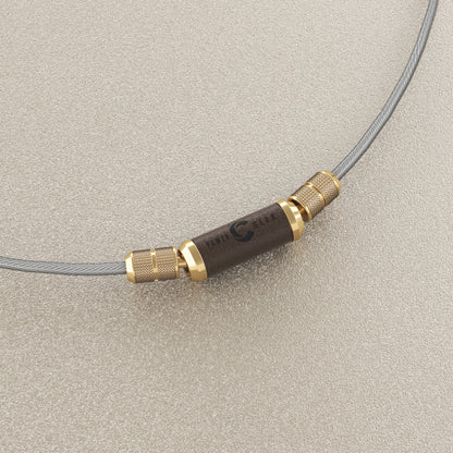 【購入者限定】パワードギア ハイパーMagネックレス / BROWN X GOLD
