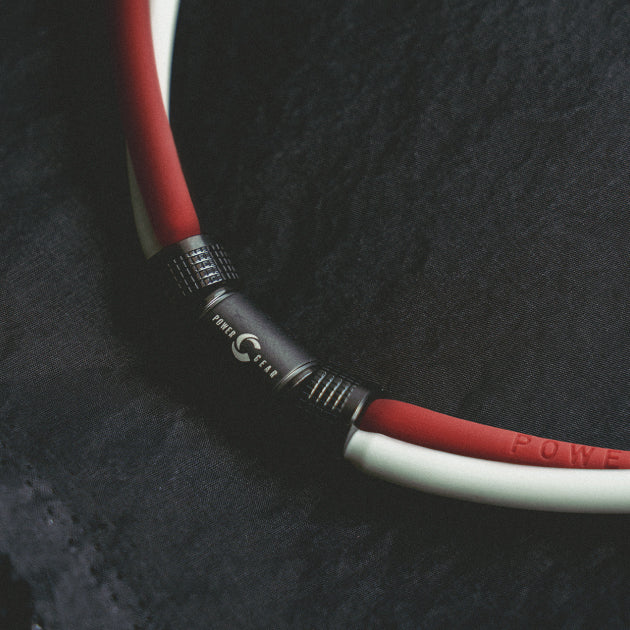 【限定100本受注枠】パワードギア DualMag ネックレス/ WHITE/RED