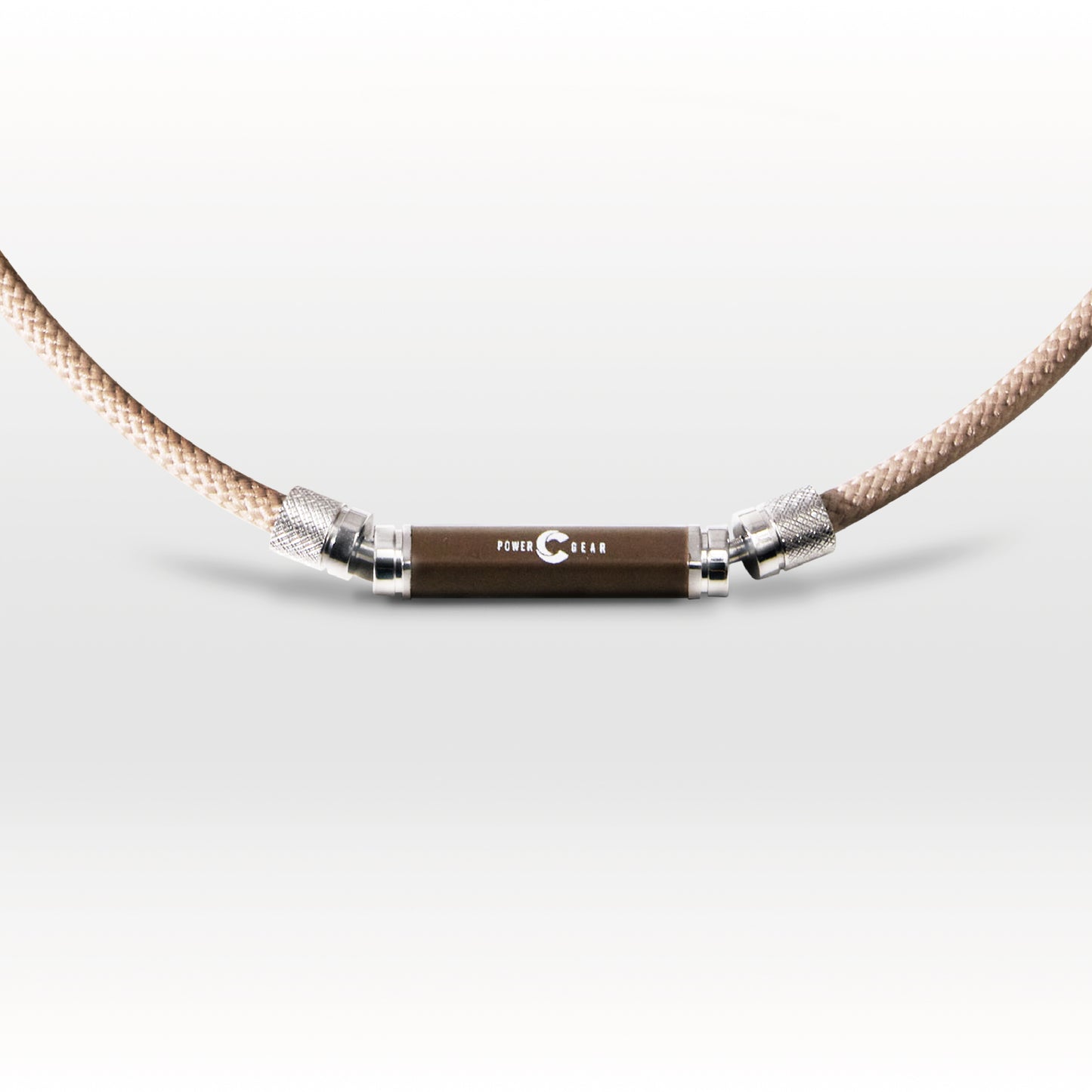 【限定60本受注枠】パワードギア OPA ネックレス/ Hexa（BEIGE X BROWN）
