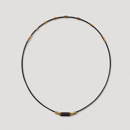パワードギア ハイパーMagネックレス(BLACK) / BROWN X GOLD