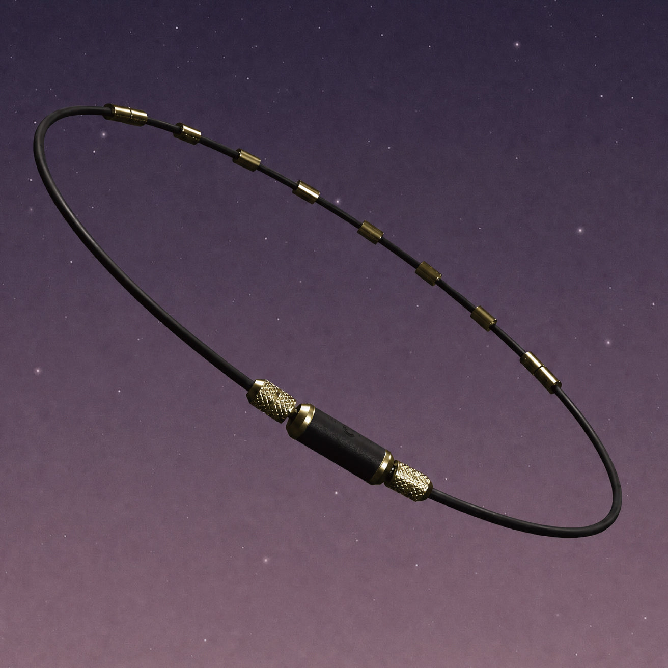 パワードギア ハイパーMagネックレス(BLACK) / BROWN X GOLD
