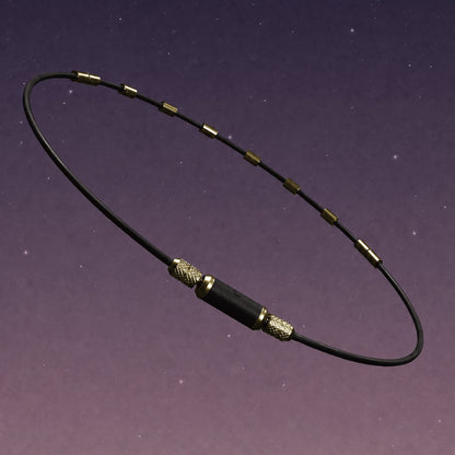 パワードギア ハイパーMagネックレス(BLACK) / BROWN X GOLD