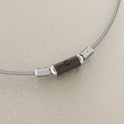 【購入者限定】パワードギア ハイパーMagネックレス / BROWN X SILVER