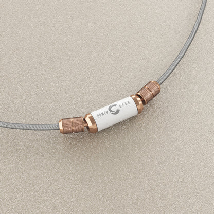 【プレミアムクラス限定】パワードギア ハイパーMagネックレス / WHITE X PINKGOLD
