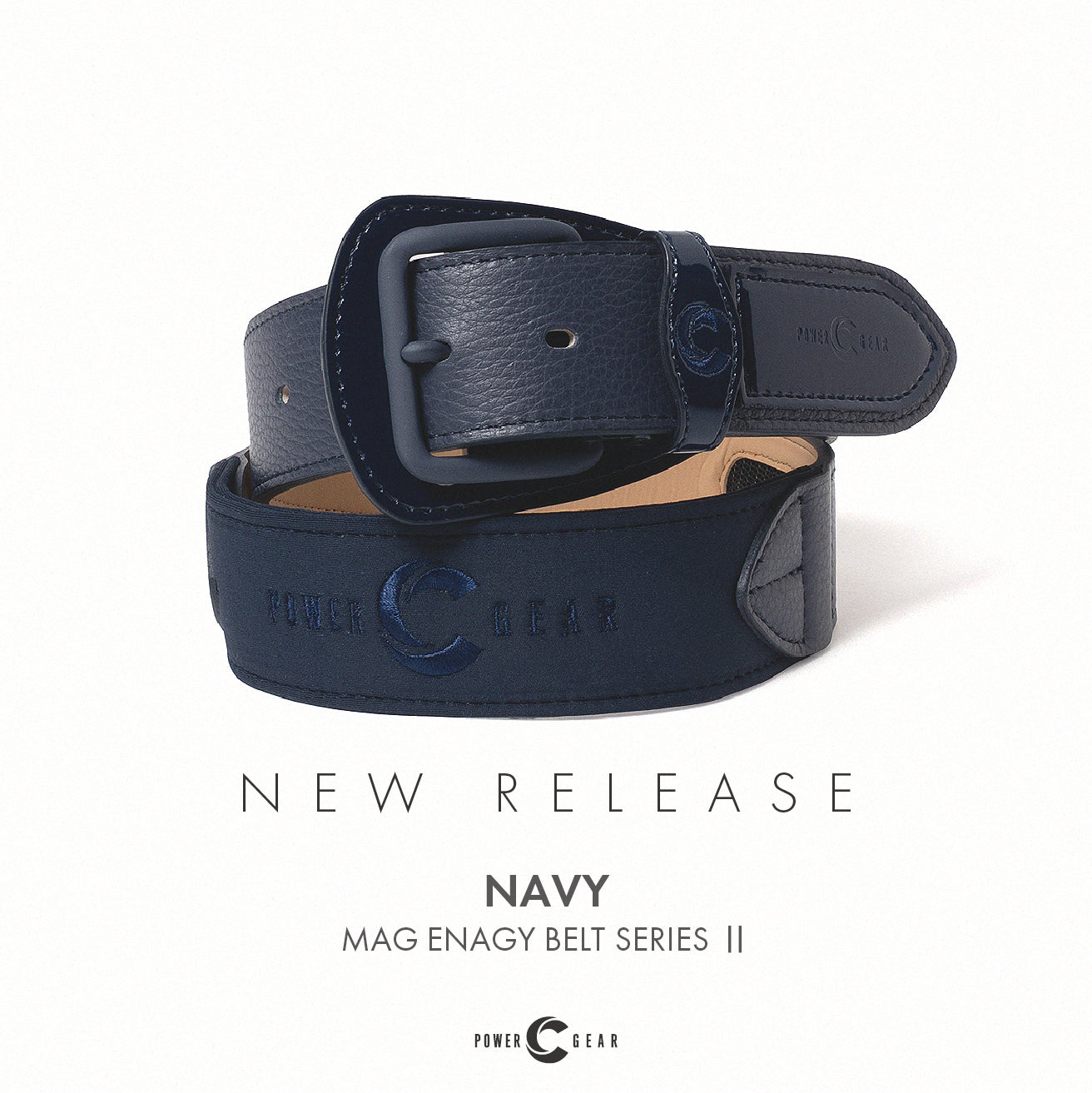 【リピータークラス限定】パワードギア Mag エナジーベルト/ BASEBALL Series Ⅱ (NAVY)