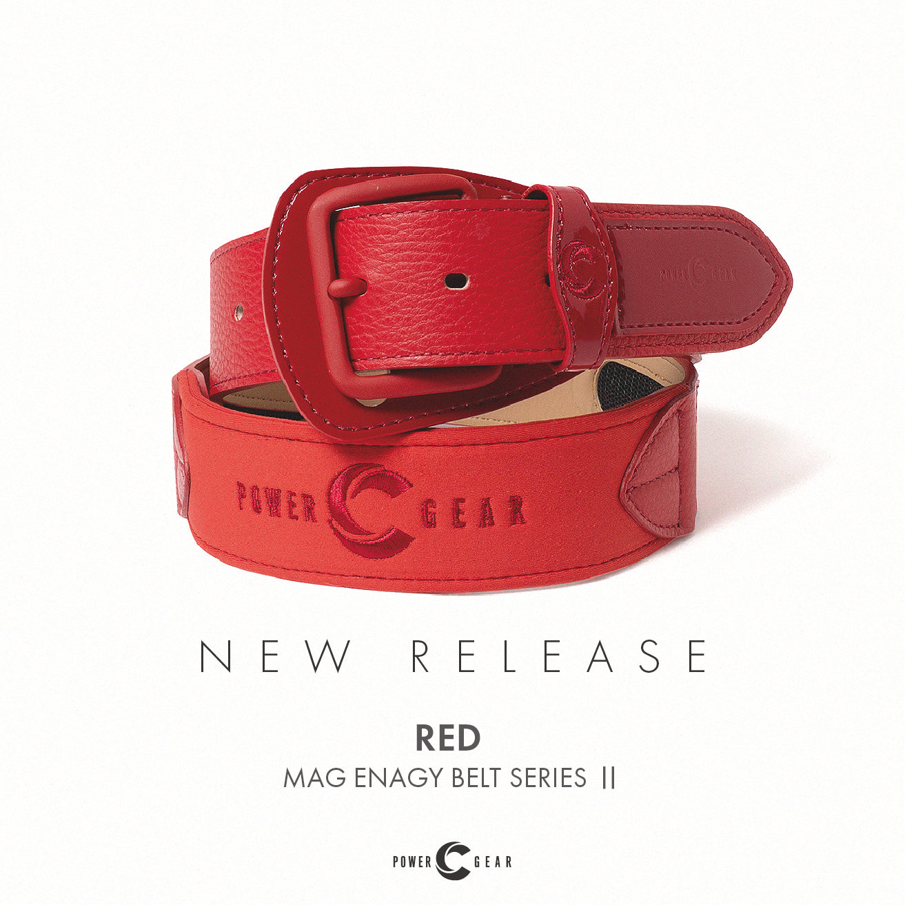 【リピータークラス限定】パワードギア Mag エナジーベルト/ BASEBALL Series Ⅱ (RED)
