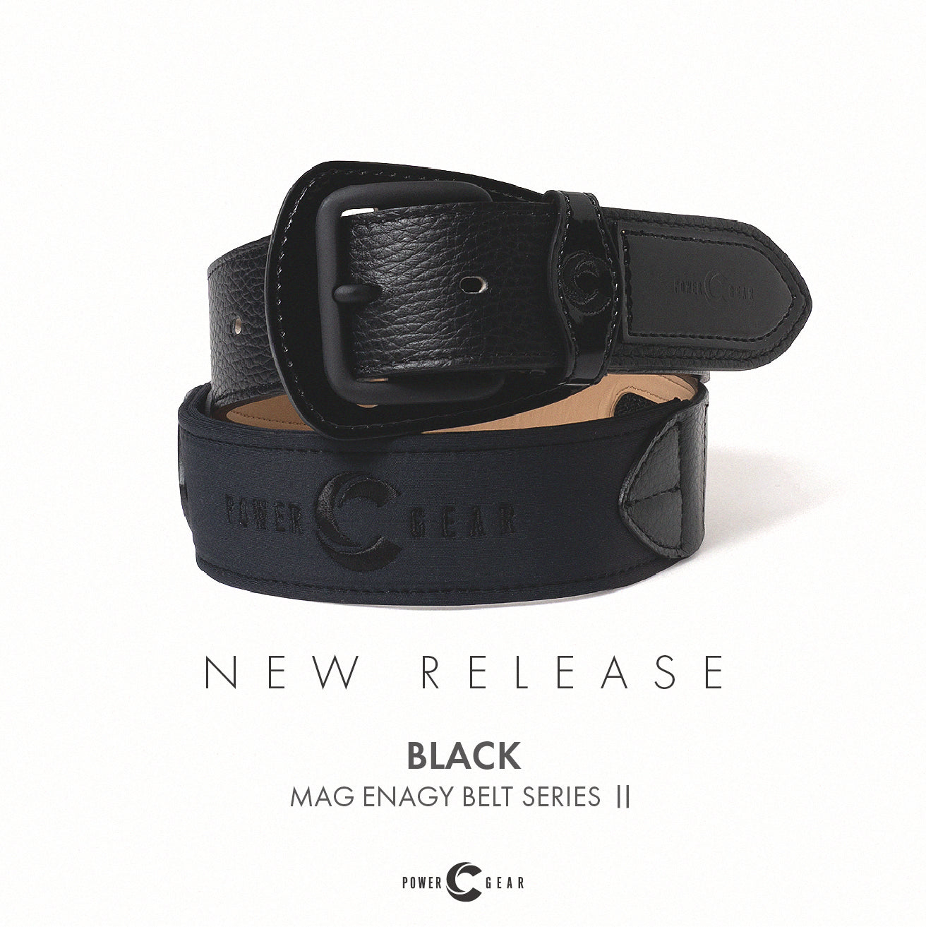 【リピータークラス限定】パワードギア Mag エナジーベルト/ BASEBALL Series Ⅱ (BLACK)